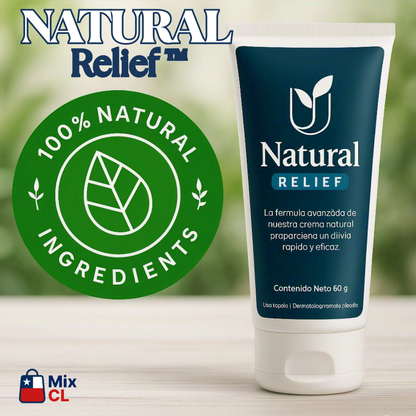 NATURAL RELIEF™ - CREMA PARA HEMORROIDES