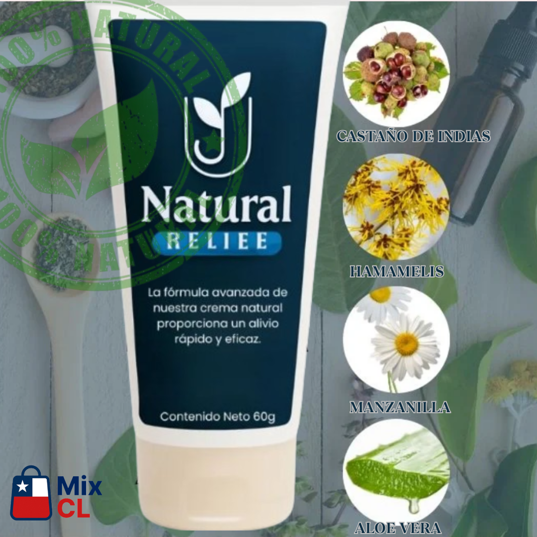 NATURAL RELIEF™ - CREMA PARA HEMORROIDES